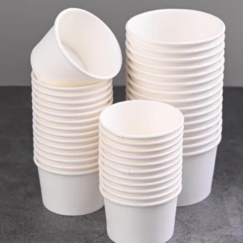 Disposable Tasting Paper Bowls with Dome Lids