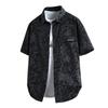 Men Loose Casual Short Sleeve Camouflage Print Street Style Shirt