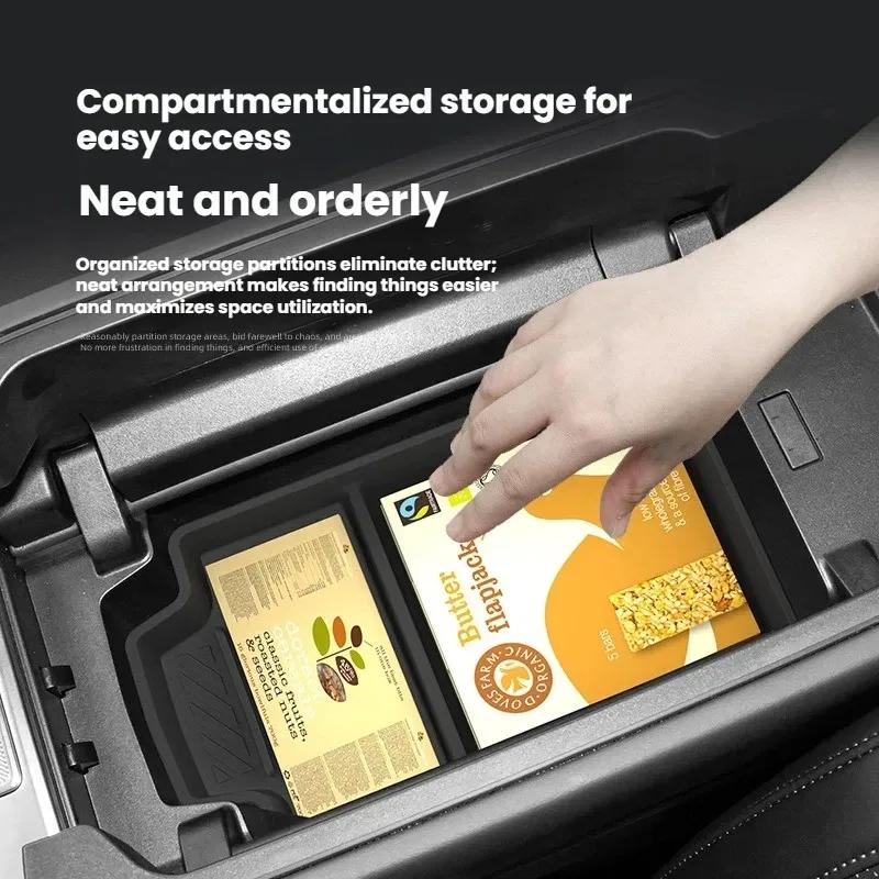 For 2026 Chery iCAR V27 Armrest Box Storage Box Center Console Organizer Car Interior Accessories