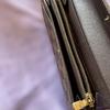 Used Louis Vuitton Damier Pattern Leather Long Wallet