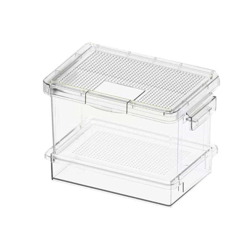 Insect Observation Case with See Through Viewing Window, Portable Breeding Container for Short Term Housing, Routine Monitoring and Study Display