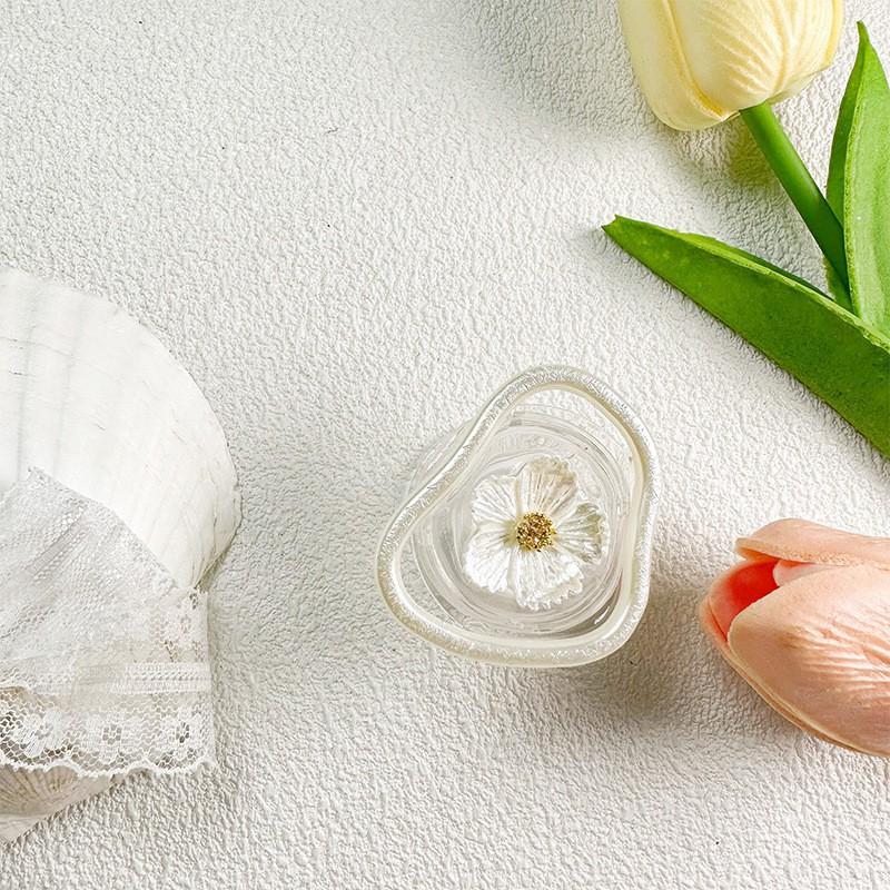 

Alien Pearl Ring Flower Phone Case Airbag Bracket Adhesive Type Extendable Korean Ins Style Desktop Support