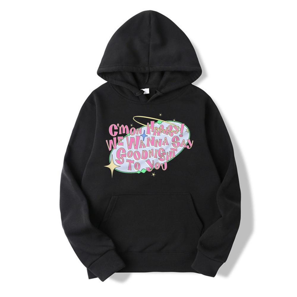 Unisex As It Was Music Hooded Sweatshirt TPWK Come On Harry We Wanna Say Goodnight To You Hoodie Love On Tour Retro Women Y2K Hoodies