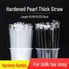 Disposable Hardened Thick Bubble Tea Straws