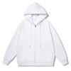 Cross-Border Zipper Hooded Cardigan with Pockets - Casual Long Sleeve Hoodie
