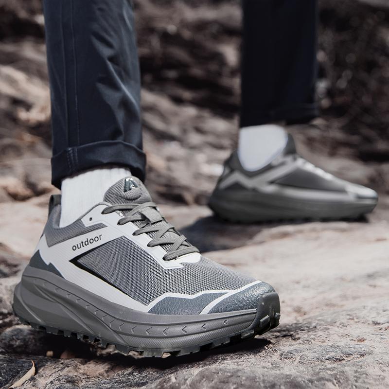 Fashion Men's Running Shoes Outdoor Sports Climbing Fitness Hiking Plus Size 48 Absorption Wear-resistant Anti-slip Casual Sports Shoes