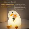 Vibrant Duck Silicone Night Light: Cartoon Atmosphere Lamp for Bedrooms, Eye Protection Desk Lamp, Ideal Gift, New Model