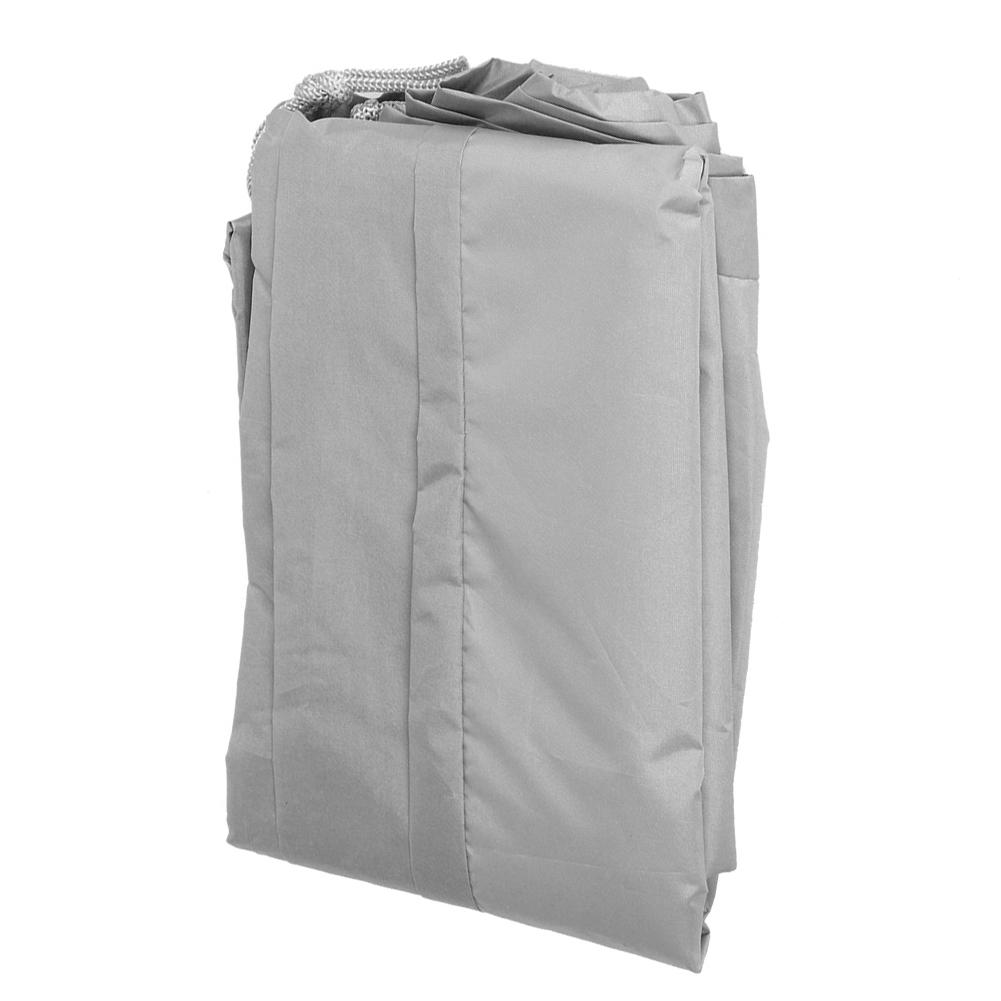 Waterproof Deck Box Cover UV Protection Storage Box Protective Cover for Outdoor Courtyard Garden Supplies