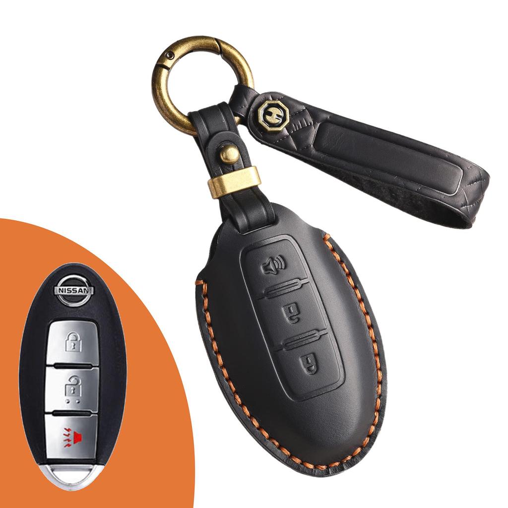 Nissan Key Cover for X-Trail, Qashqai, Tiida, Teana, Sylphy - Retro Style Protective Shell
