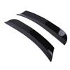 Auto Heckdachspoiler Flügelverlängerung Lippenflossen mit Klebeband Glänzend Schwarz Universal Hohe Haltbarkeit