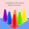 Seven-Color Plastic Marker Cones and Rings for Outdoor Sports Training