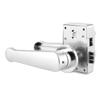 Toilet Door Lever Lock Set Bathroom Handle Knob Polished Chrome for Camper RV Yacht