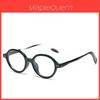 Tr90 Oval Eyewear Frame With Blue Light Blocking For Stylish Office Wear