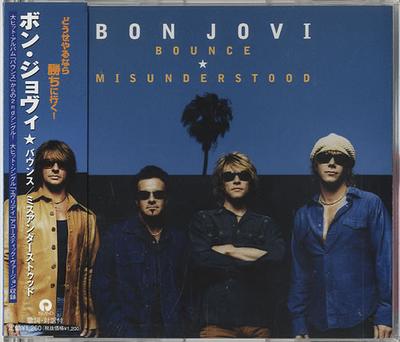 CD BON JOVI - Bounce / Misunderstood UICL5011 Island Records 2002 Japan Rock Begagnad
