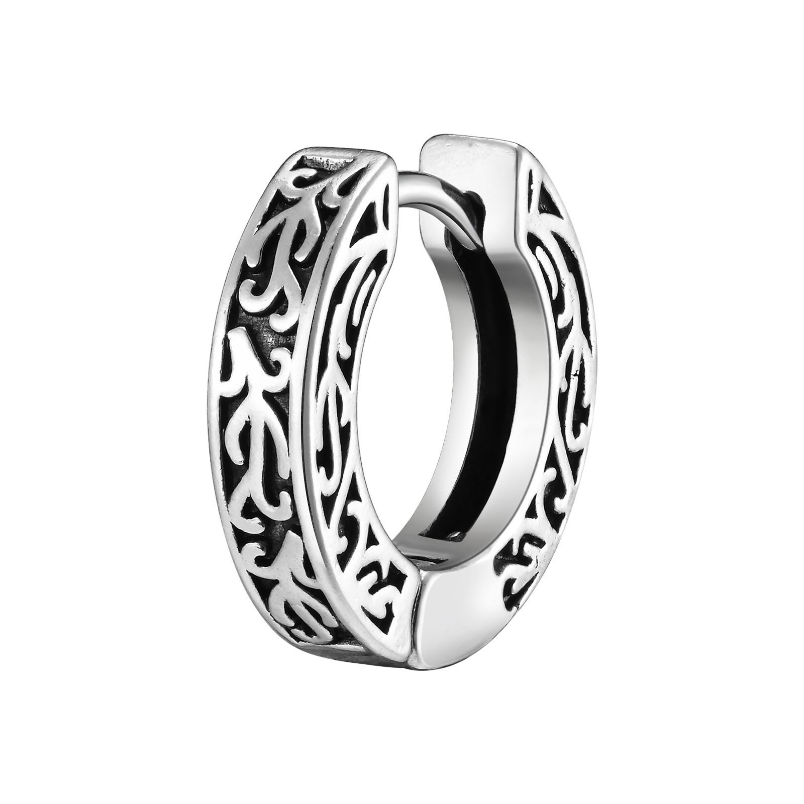 

Vnox Толстые маленькие серьги-кольца для мужчин, подростков, гипоаллергенные серьги-хагги из нержавеющей стали, унисекс панк-рок украшения для ушей