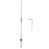 NL‑770S Aço Inoxidável Robusto 144   430MHz VHF UHF Antena Acessório para Rádio de Carro