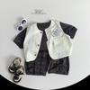 Vår/Sommar Barn Ärmlös Väst: Lättviktig, Casual, Koreansk stil för småbarn, pojkar & flickor