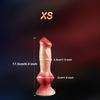 Realistischer Riesen-Hundeknoten-Dildo Sexspielzeug für Frauen S/M/L/XL/XXL Tierpenis Analplug Prostata Weicher Saugfuß Erwachsenenprodukt 18+