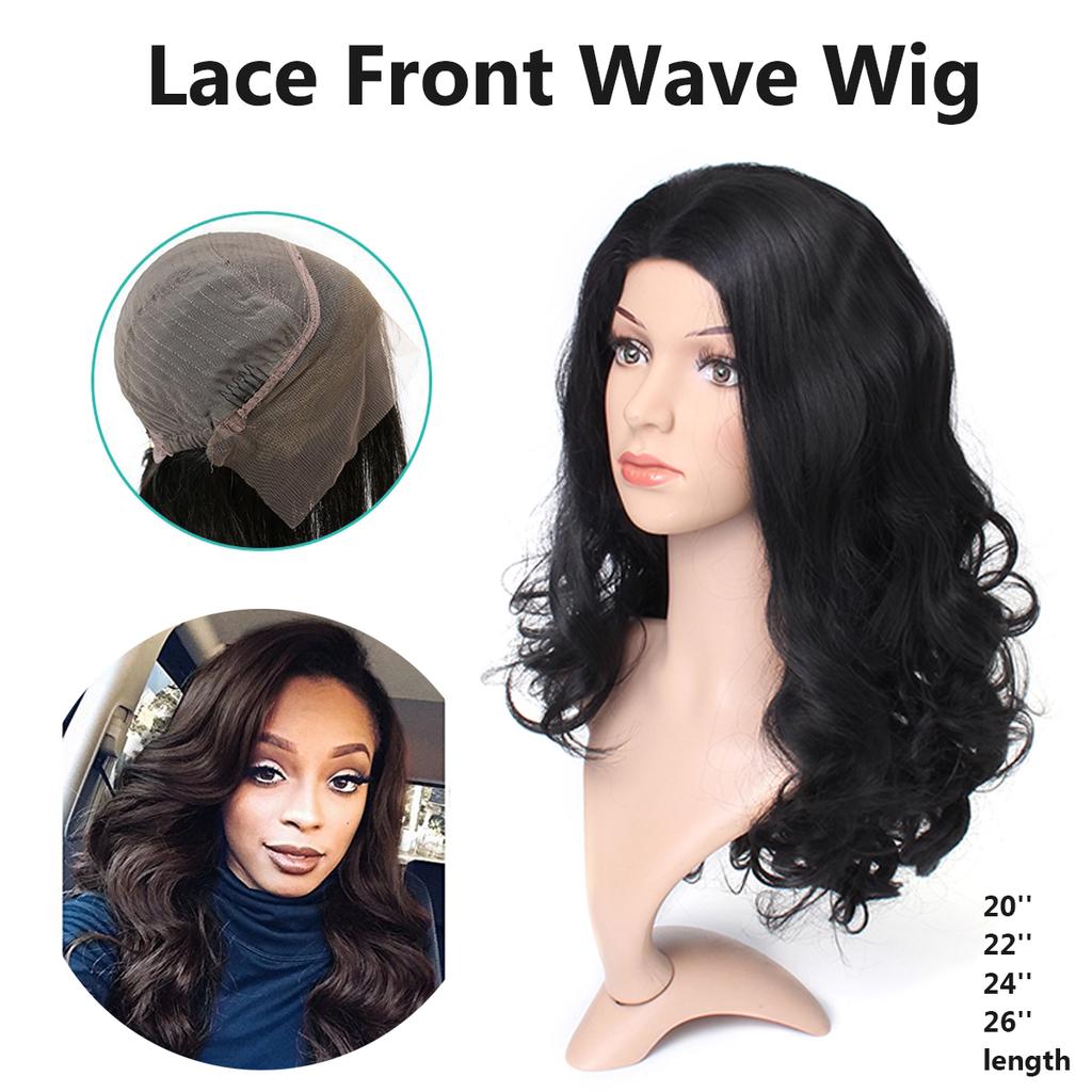 Buy Lace Front 20/22/24/26 Inch Lace Front Length Body Curly Wave ...