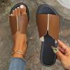 Fashion Summer Slippers Women Flat Luxury Outdoor Beach Flip Flops Female Sandals Trend Brand Design Slides Shoes Big Size 43