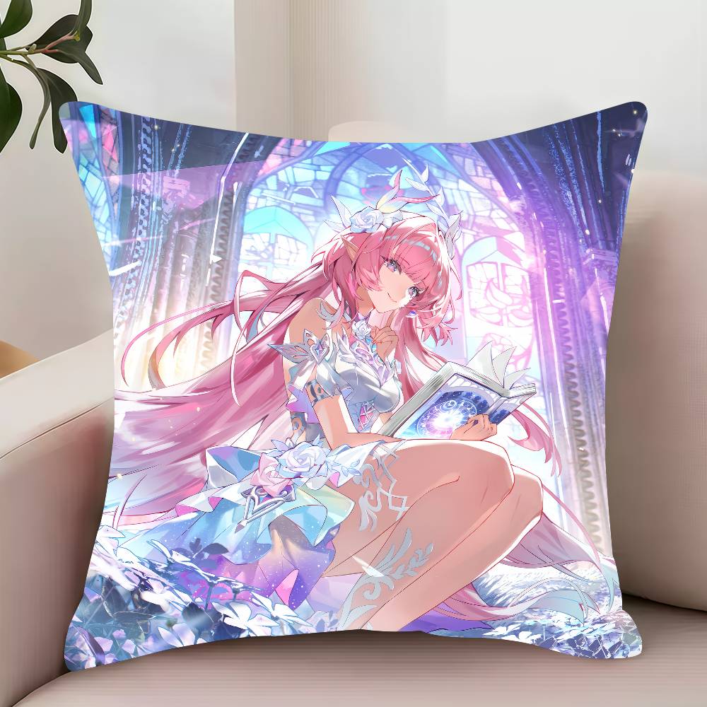 

Honkai Star Cyrene Pillow Case Decor Protective Covers Comfortable soft for Sofa Living Room Home office 12x12Inch