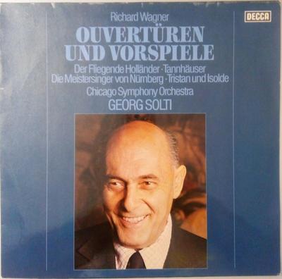 LP Record RICHARD WAGNER, CHICAGO SYMPHONY OR - Ouvertüren Und Vorspiele 642370 Decca 1975 Germany Classical Used