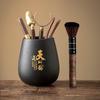 Ebony Wood Six Gentlemen Tea Ceremony Tool Set
