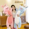 Non-Toxic Cute Soft Long Rabbit Pillow Stuffed Plush Toys Office Nap Pillow Home Comfort Cushion Decor Gift Doll Child Christmas Soft Toys
