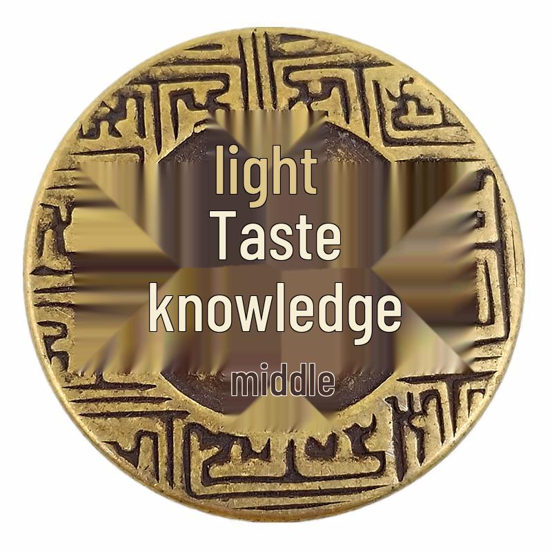 Antique Craftsmanship 43mm Copper Coin  Taste in Simplicity  Five Emperors Charm T109