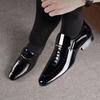 Móda 2025Nové pánské společenské boty Módní špičaté kožené boty Klasické business casual kožené boty pro muže Mokasíny Zapatos Hombre