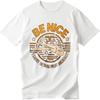 Breathable For Her Oneck Tshirt Vintage Be Nice Might Be Your Pilot Someday Minimalist For Her Tops Everyday Tee Unisex Teeshirt
