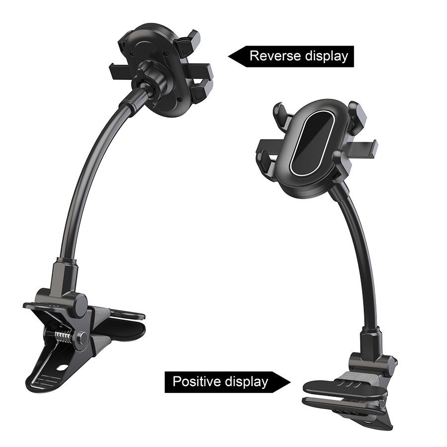 X040 Universal Phone Holder Clamp Mount Bracket for Electric Guitar Bass Ukulele Live Teaching Video Recording