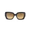 Chanel Occhiali da sole unisex con design Color Block e forma irregolare Nero CH6059-1656/M2