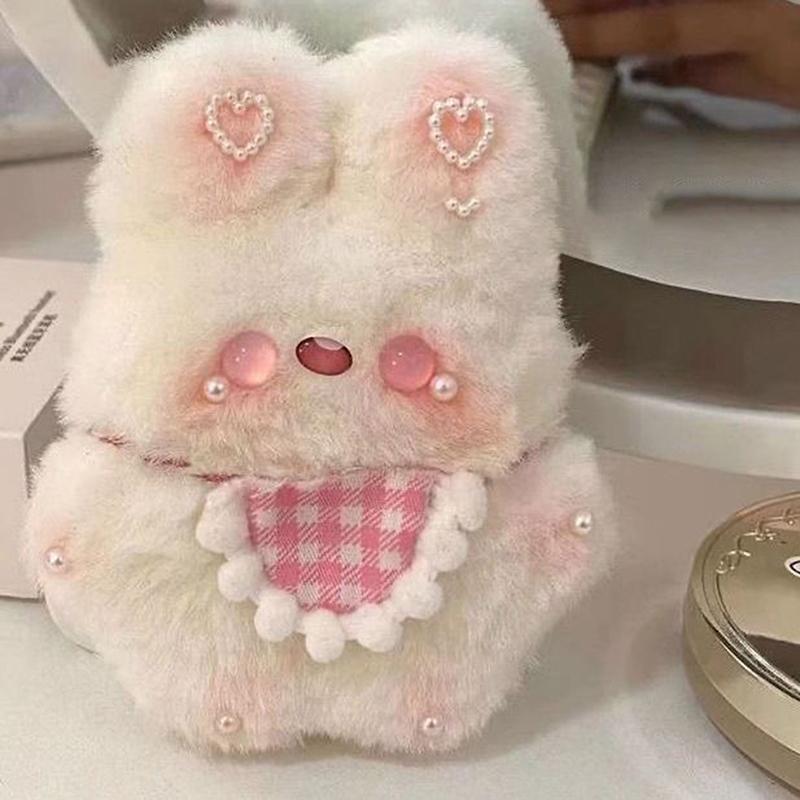 

DIY мультфильм плюшевый нагрудник кролик кукла игрушка брелок милая сумка подвеска подвески автомобильный брелок для женщин Kawaii подарок