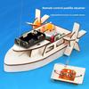 Science Experiment Material Kit For Kids With Remote Control Boat Diy Stem Educational Toy For Children