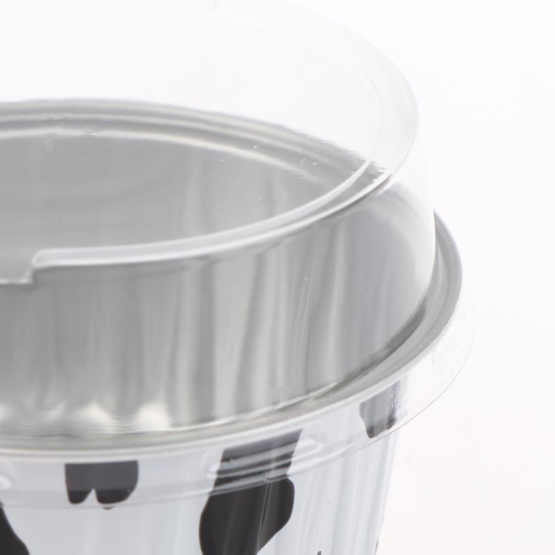 20 Set Aluminum Foil Cake Cups Mini Cake Pans Disposable Baking Mold For Mousse Pudding Portion Baking Tray