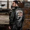 HARLEYANGEL genuine leather jacket for men's Harley direct supply HA-lucky pig first layer cowhide jacket
