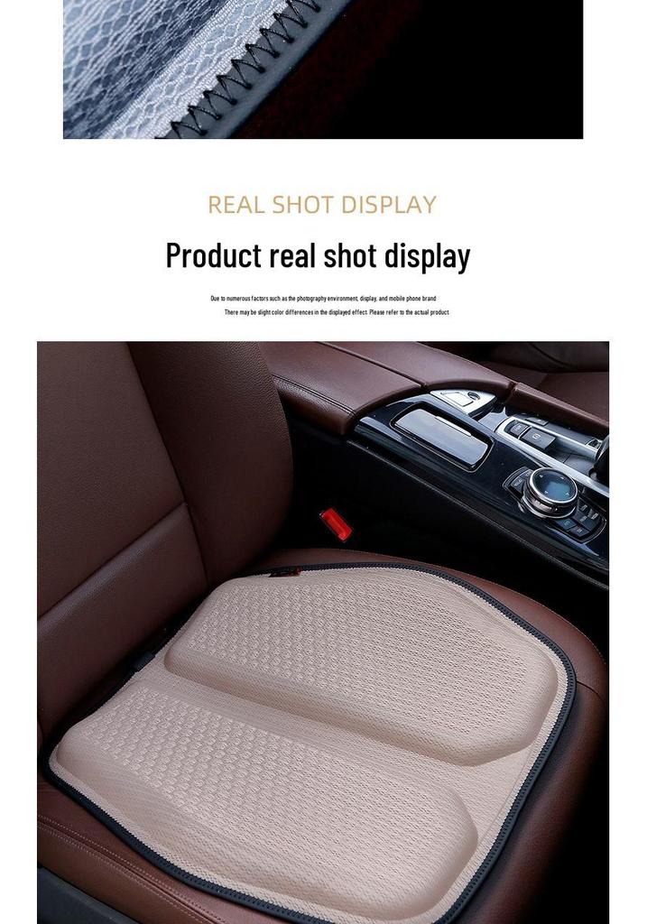 Gel Honeycomb Cooling Seat Cushion: Four Seasons Silicone Comfort Mat for Office or Car