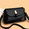 Stilig alt-i-ett dameveske Eksklusiv kenguruveske Dame Enkel skulder Crossbody Middelaldrende mor-veske