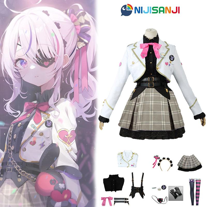 Nijisanji En Maria Marionette Cosplay Outfit Set Carnival Costume Role Play Lady