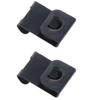 200pcs Durable 0.35mm Thick Photo Frames Hanger S-Shaped Black Metal Hooks Wall Mount Photo Frames Hooks Home Decor Accessories