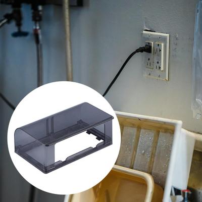 Gang Waterproof Outlet Cover for Wall Socket Protection In Office And Home