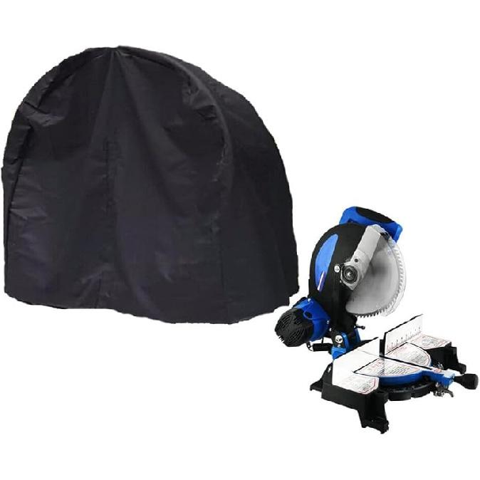 Miter Saw Cover 28L X 24W X 28H Inch Waterproof Portable Table Saw Cover Miter Saw Accessories,Dustproof Furniture Cover (black)