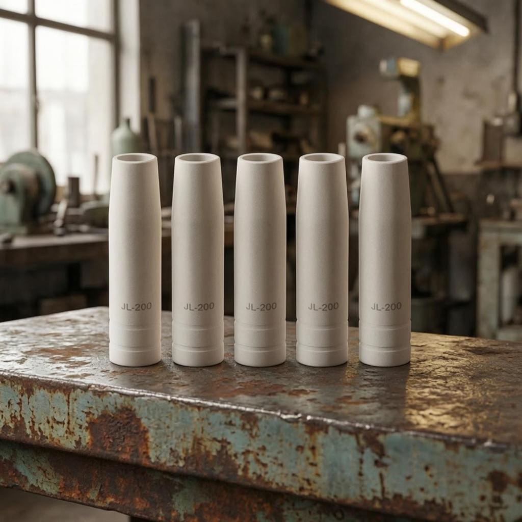 5 Pieces Joining Nozzle Slim-Profile for Industrial Applications, Workshop