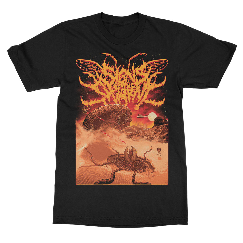 ZX New Signs of The Swarm Band Graphic Cotton Tshirt Unisex Summer Short Sleeve Fashion Brand Tee Luxury Casual Vintage Retro Top