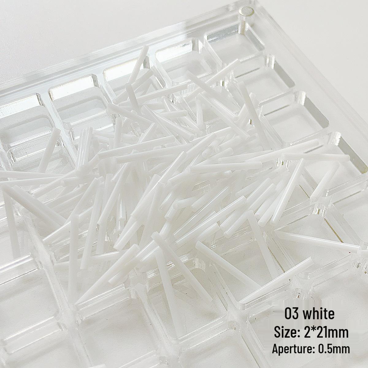 

Радужные бисер-трубочки 2x18 мм для изготовления украшений своими руками - Рассыпной бисер для браслетов и ожерелий