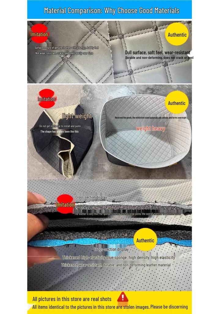 Front Trunk Mat for Geely Xingyuan Models 24, 25, 26 - Car Interior Accessory