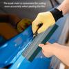 Efficient Felt Squeegee with Scale Car Vinyls Install Squeegee Multiple Excellent for Car Wrap & Window Film Installation