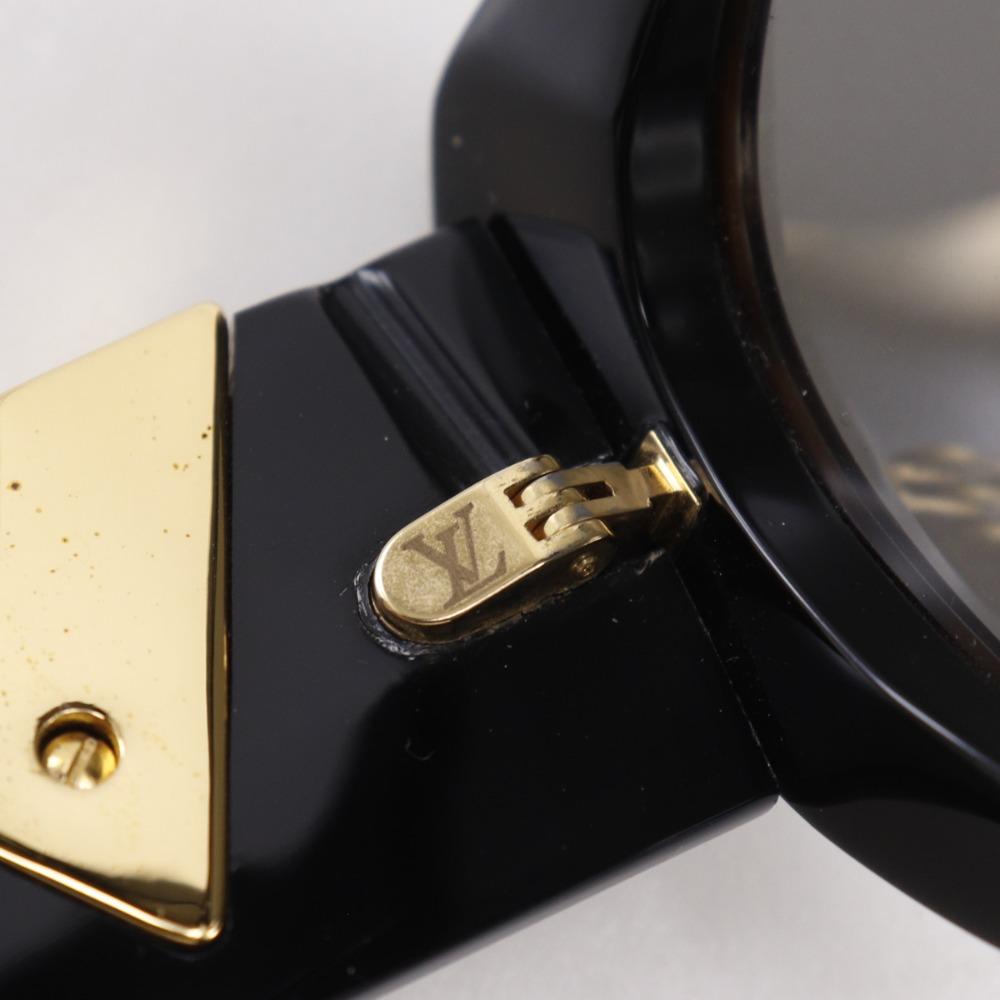 Louis Vuitton My Fair Lady Sunglasses Z1113E 9D3 Leopard Essential V Brown / Black Plastic Leopard Women Used