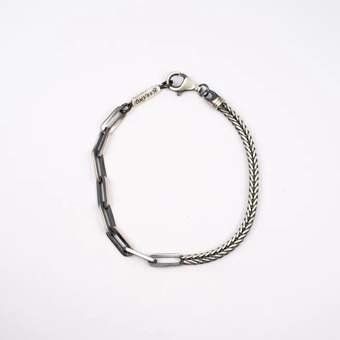 HR 235B_Half & Half Chain Bracelet
